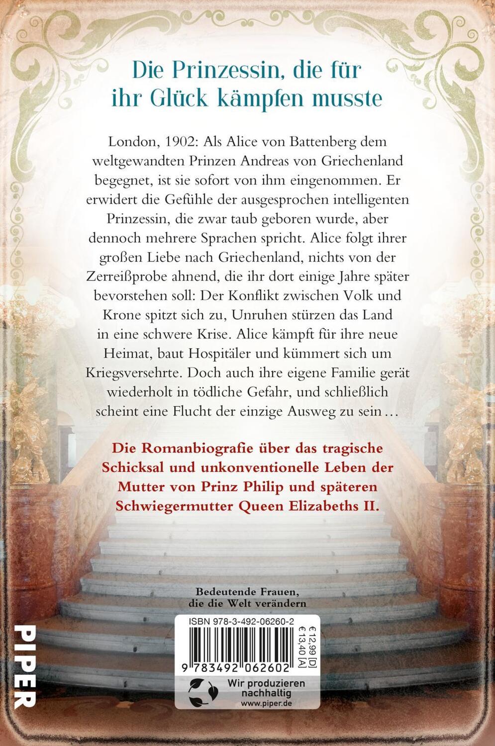 Rückseite: 9783492062602 | Die vergessene Prinzessin | Eva-Maria Bast | Taschenbuch | 400 S.