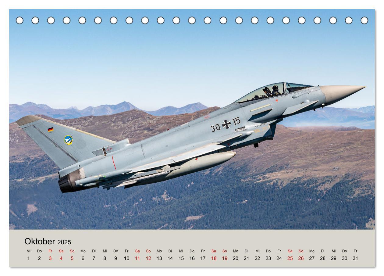 Bild: 9783435178315 | Kampfjet Eurofighter Typhoon (Tischkalender 2025 DIN A5 quer),...