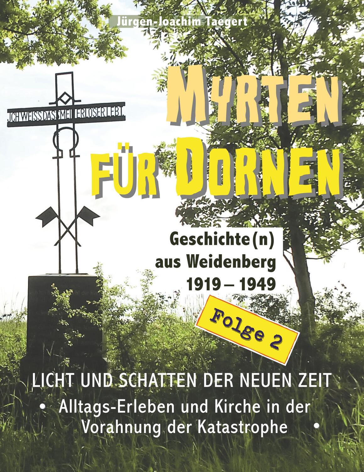 Cover: 9783947247165 | MYRTEN FÜR DORNEN - Geschichte(n) aus Weidenberg 1919-1949,...