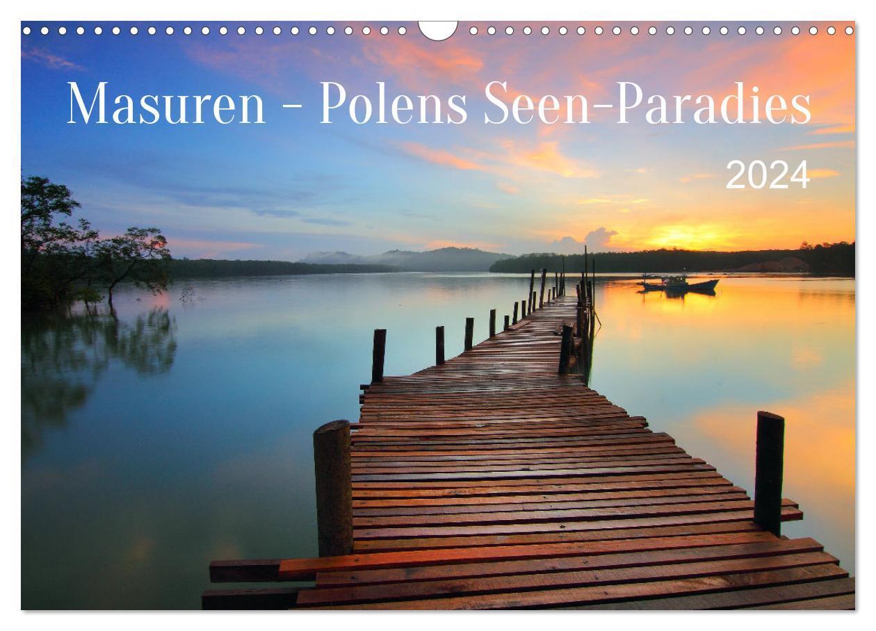 Cover: 9783675644380 | Masuren - Polens Seen-Paradies (Wandkalender 2024 DIN A3 quer),...