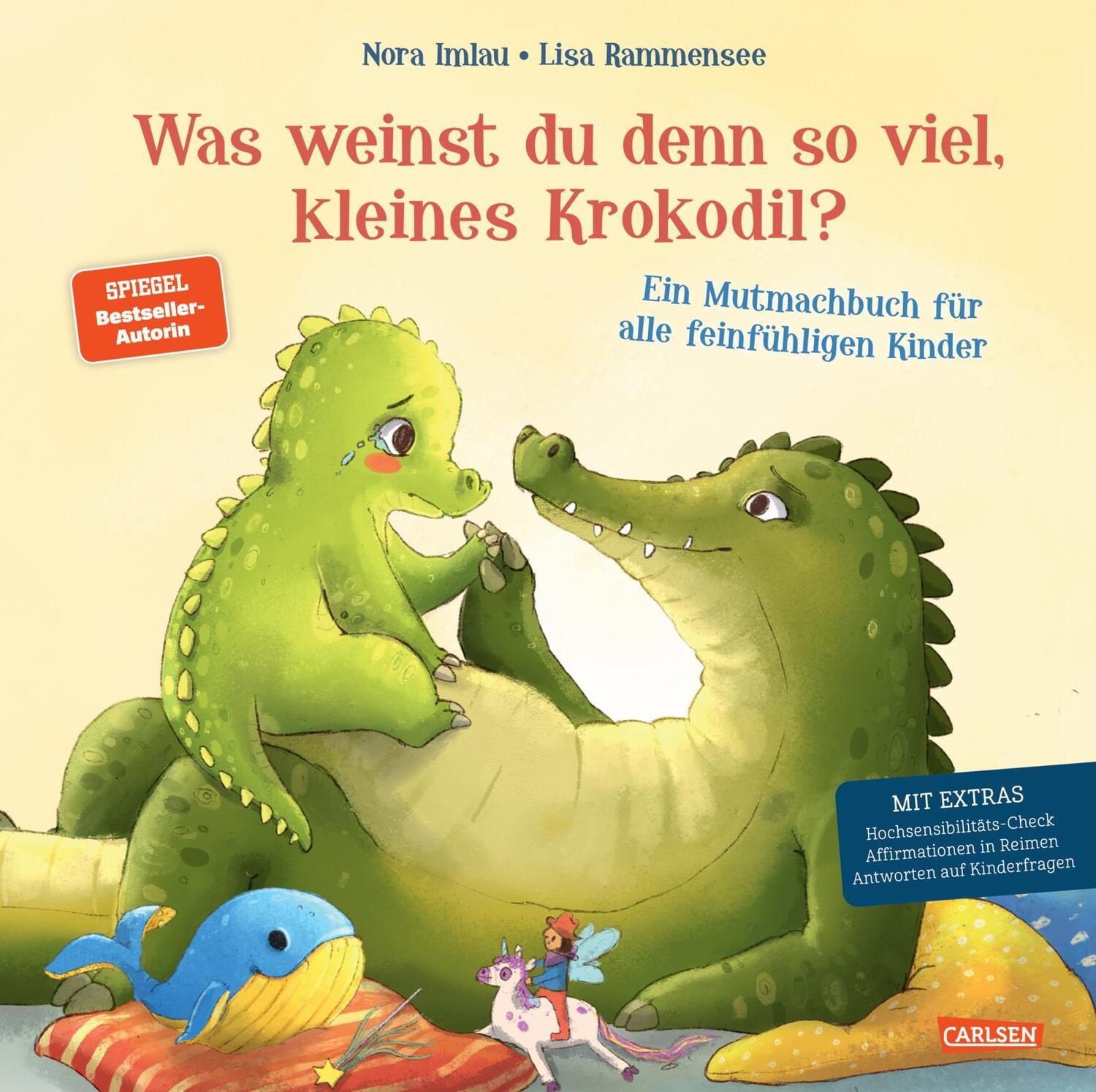 Cover: 9783551173157 | Was weinst du denn so viel, kleines Krokodil | Nora Imlau | Buch