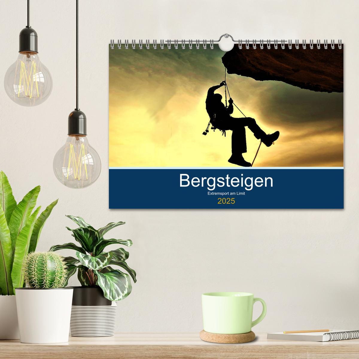 Bild: 9783435295012 | Bergsteigen - Extremsport am Limit (Wandkalender 2025 DIN A4 quer),...