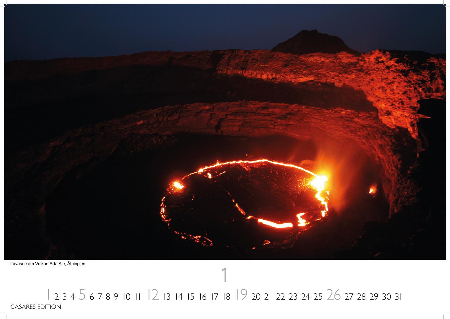 Bild: 9781835241196 | Vulkane 2025 S 24x35cm | Kalender | 14 S. | Deutsch | 2025