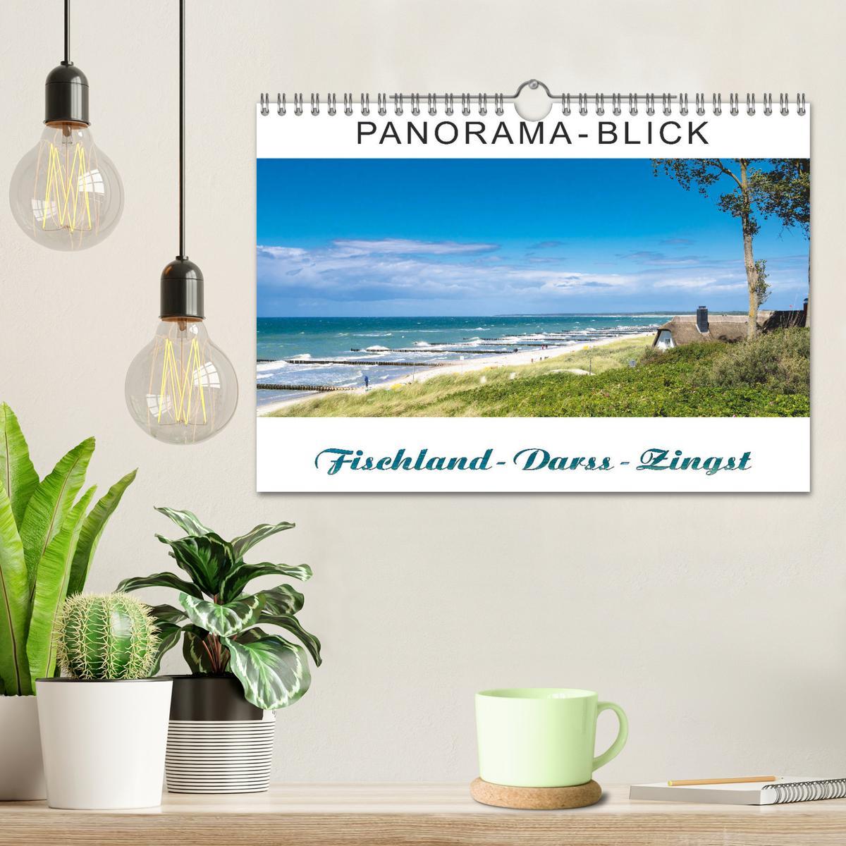 Bild: 9783435357949 | Panorama-Blick Fischland-Darss-Zingst (Wandkalender 2025 DIN A4...