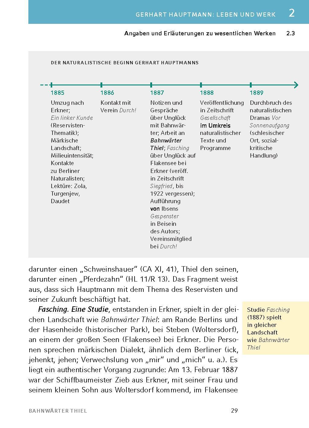 Bild: 9783804421004 | Bahnwärter Thiel - Textanalyse und Interpretation | Gerhart Hauptmann