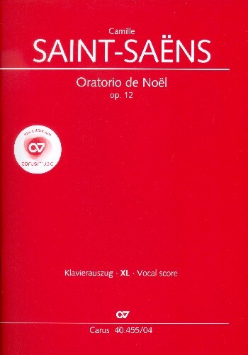 Cover: 9790007170844 | Oratorio de noel op.12 für Soli, gem Chor und Orchester...