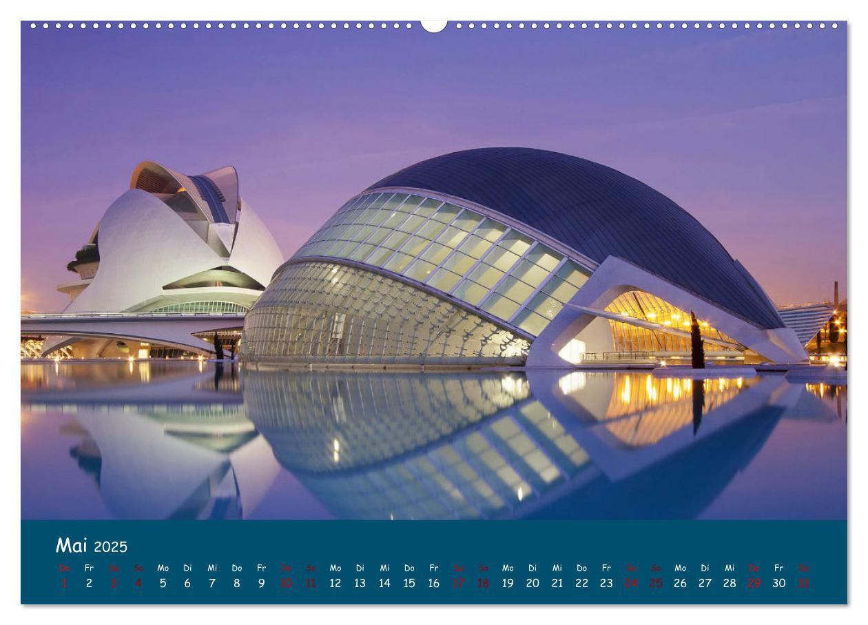 Bild: 9783435007929 | Valencia - Geschichte und Moderne (Wandkalender 2025 DIN A2 quer),...