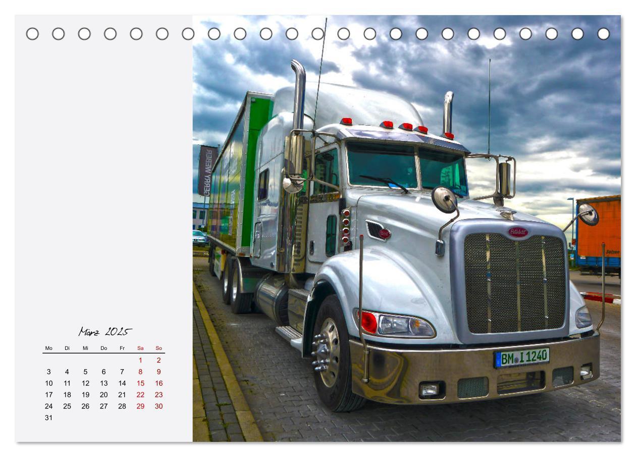 Bild: 9783435337262 | Langhauber. Coole Trucks in den USA (Tischkalender 2025 DIN A5...