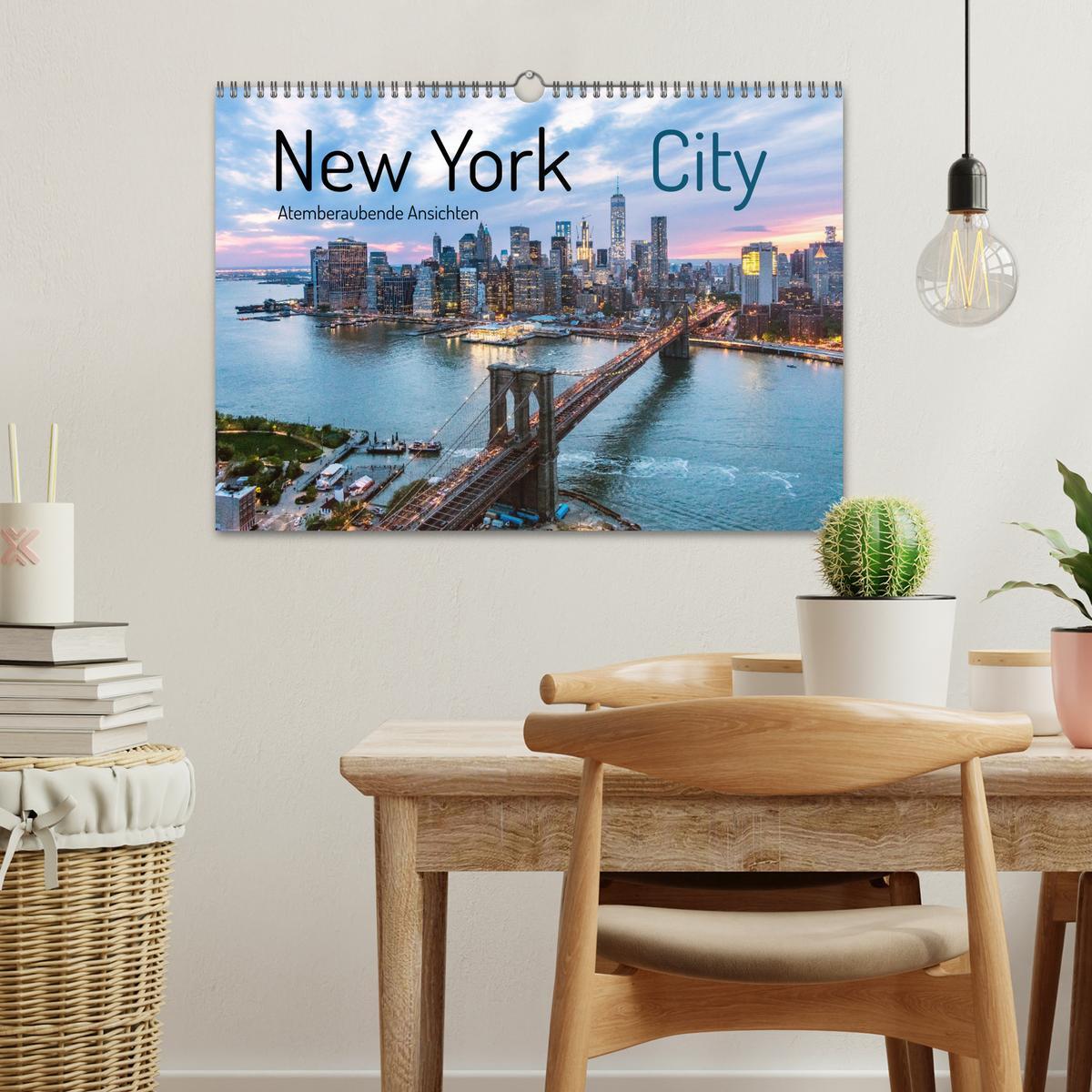 Bild: 9783435043910 | New York City - Atemberaubende Ansichten (Wandkalender 2025 DIN A3...