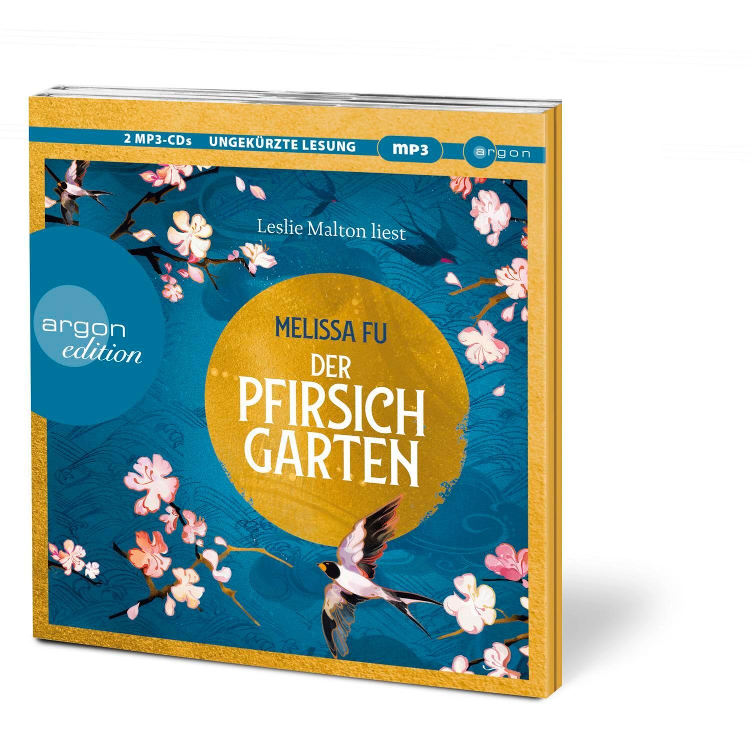 Bild: 9783839820049 | Der Pfirsichgarten | Roman | Melissa Fu | MP3 | 2 Audio-CDs | Deutsch