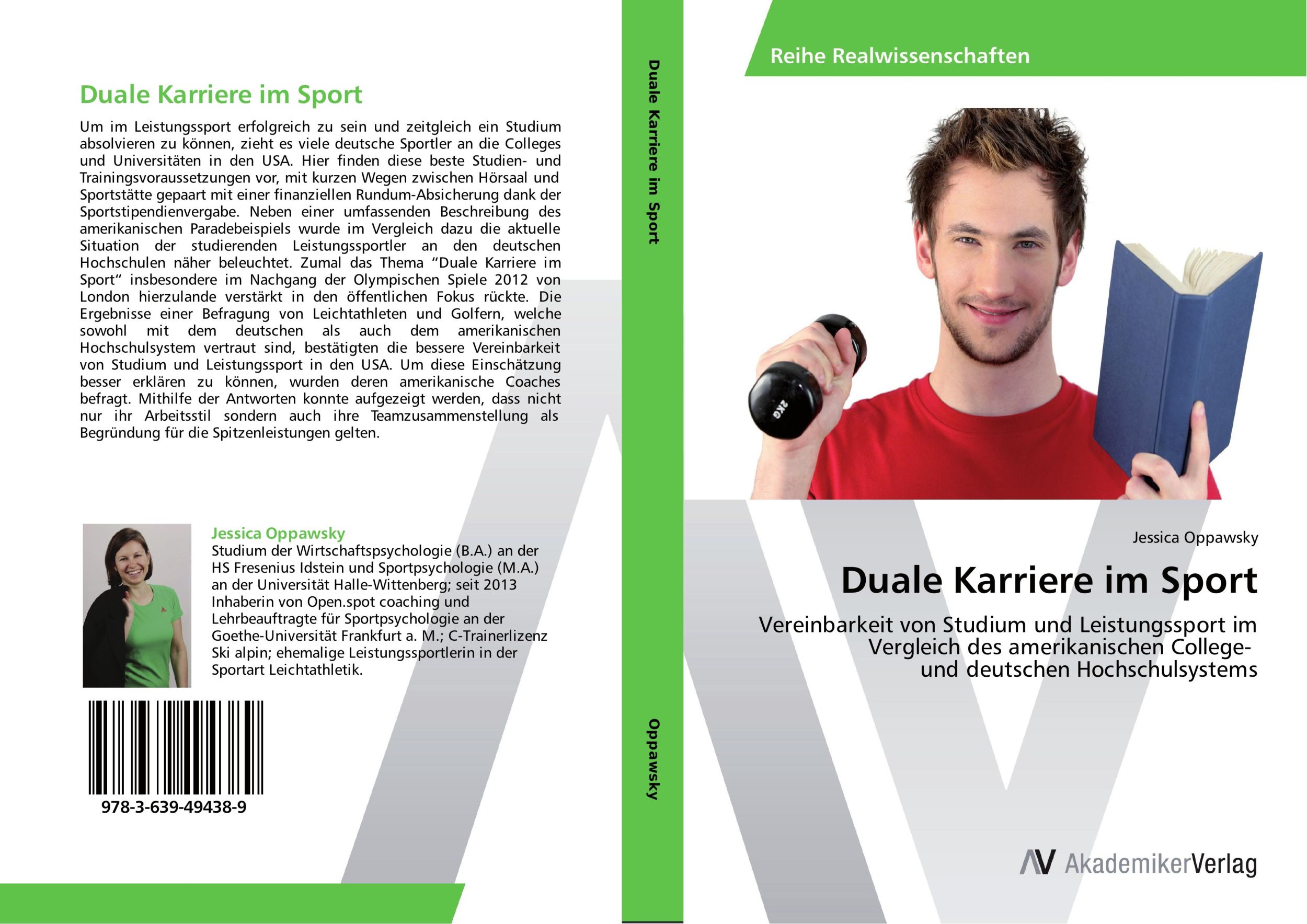 Cover: 9783639494389 | Duale Karriere im Sport | Jessica Oppawsky | Taschenbuch | Paperback