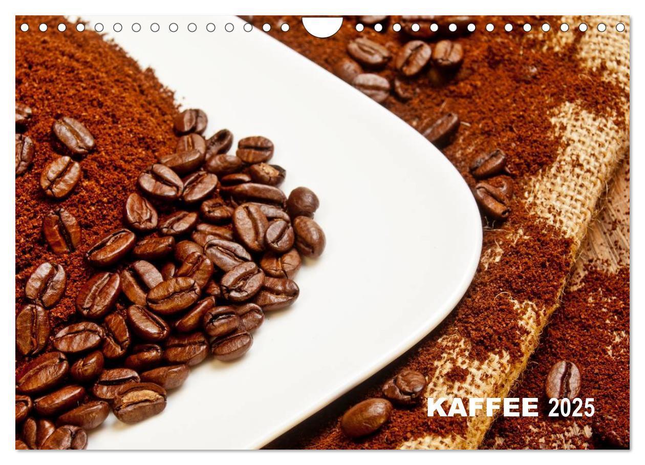 Cover: 9783435811984 | KAFFEE 2025 (Wandkalender 2025 DIN A4 quer), CALVENDO Monatskalender