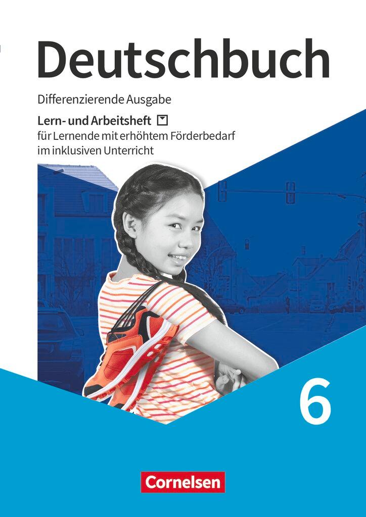 Cover: 9783060634583 | Deutschbuch 6. Schuljahr - Lern- und Arbeitsheft für Lernende mit...