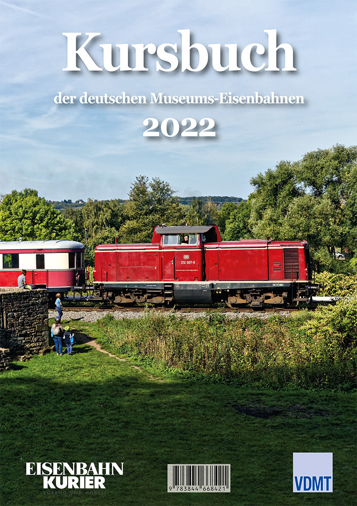Cover: 9783844668421 | Kursbuch der deutschen Museums-Eisenbahnen 2022 | Taschenbuch | 2022