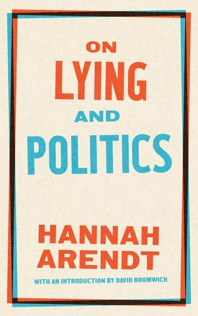 Cover: 9781598537314 | On Lying and Politics | A Library of America Special Publication