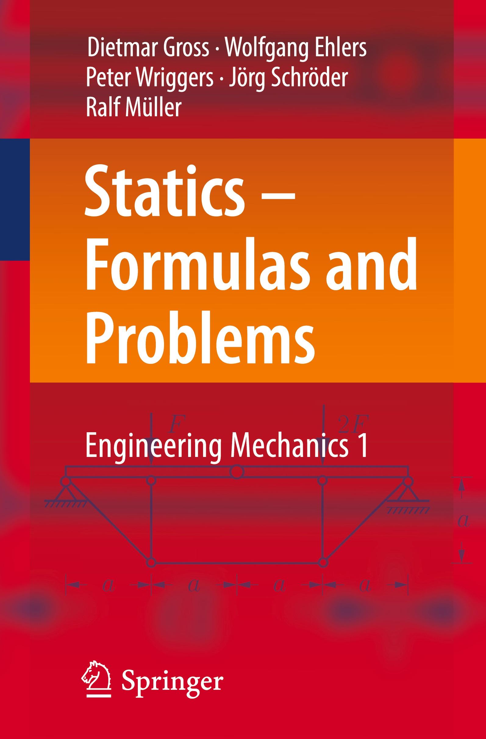 Cover: 9783662538531 | Statics ¿ Formulas and Problems | Engineering Mechanics 1 | Buch | ix