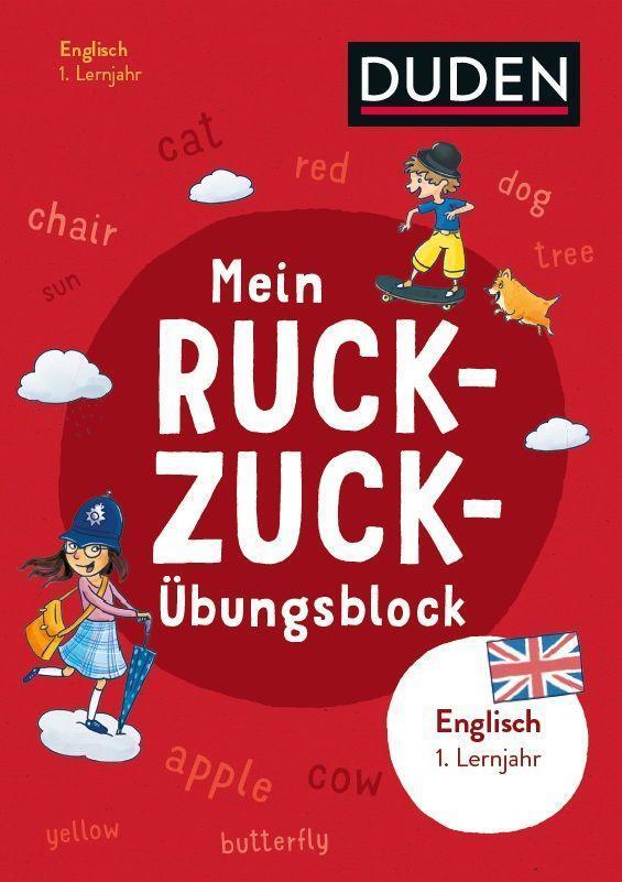 Cover: 9783411747641 | Mein Ruckzuck-Übungsblock Englisch 1. Lernjahr | Kattrin Stier | Buch