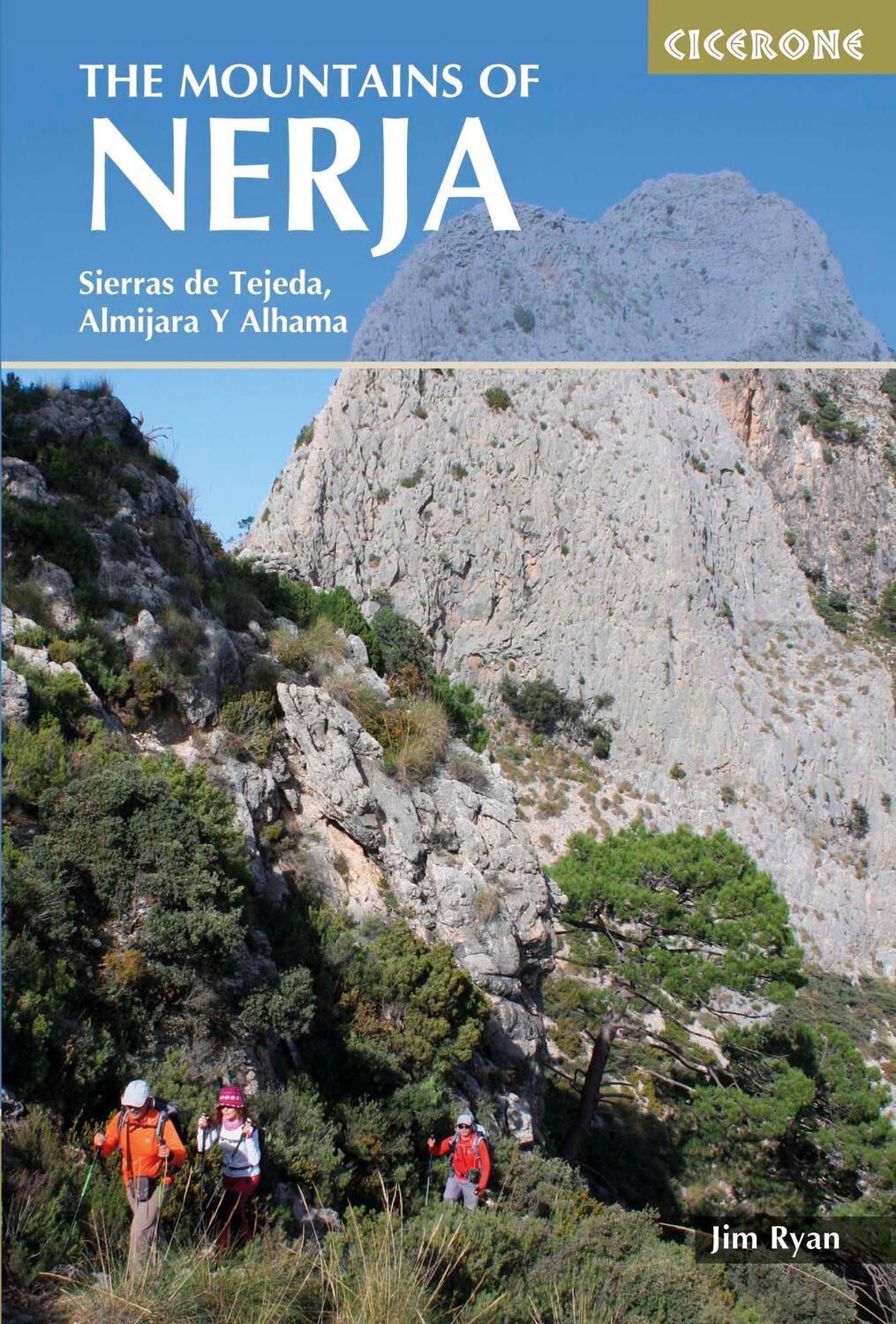 Cover: 9781852847548 | The Mountains of Nerja | Sierras Tejeda, Almijara Y Alhama | Jim Ryan