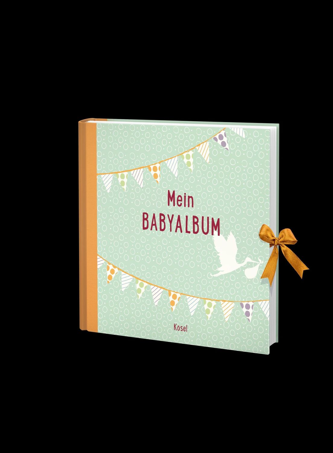 Bild: 9783466310739 | Mein Babyalbum | Buch | Mit Schleife zum Zubinden und Einstecktasche