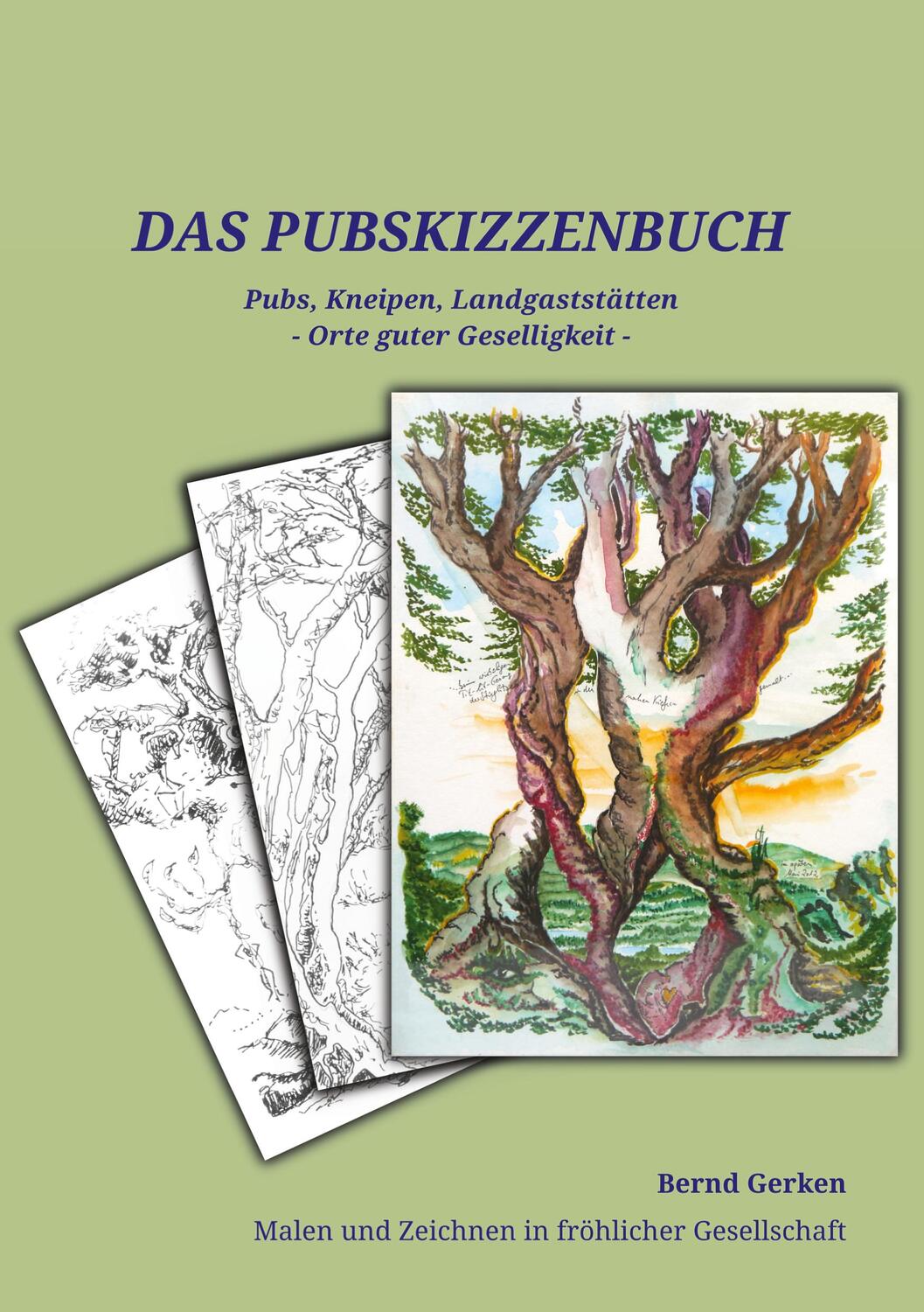 Cover: 9783756879335 | DAS PUB-SKIZZENBUCH | Bernd Gerken | Taschenbuch | Paperback | Deutsch