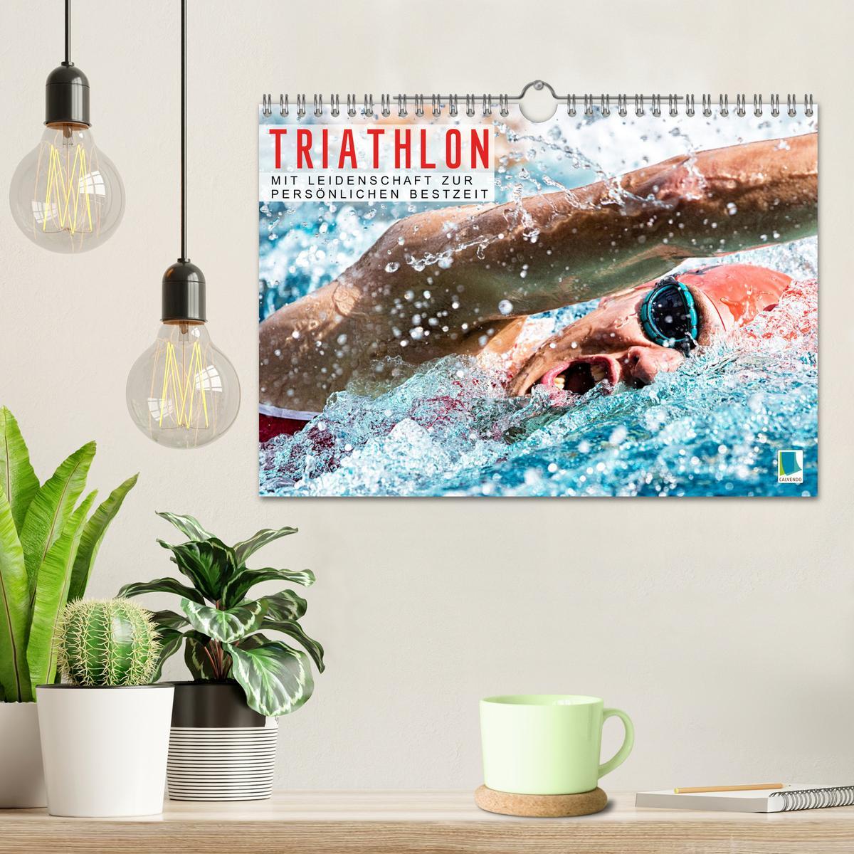 Bild: 9783383866777 | Triathlon: Mit Leidenschaft zur persönlichen Bestzeit (Wandkalender...