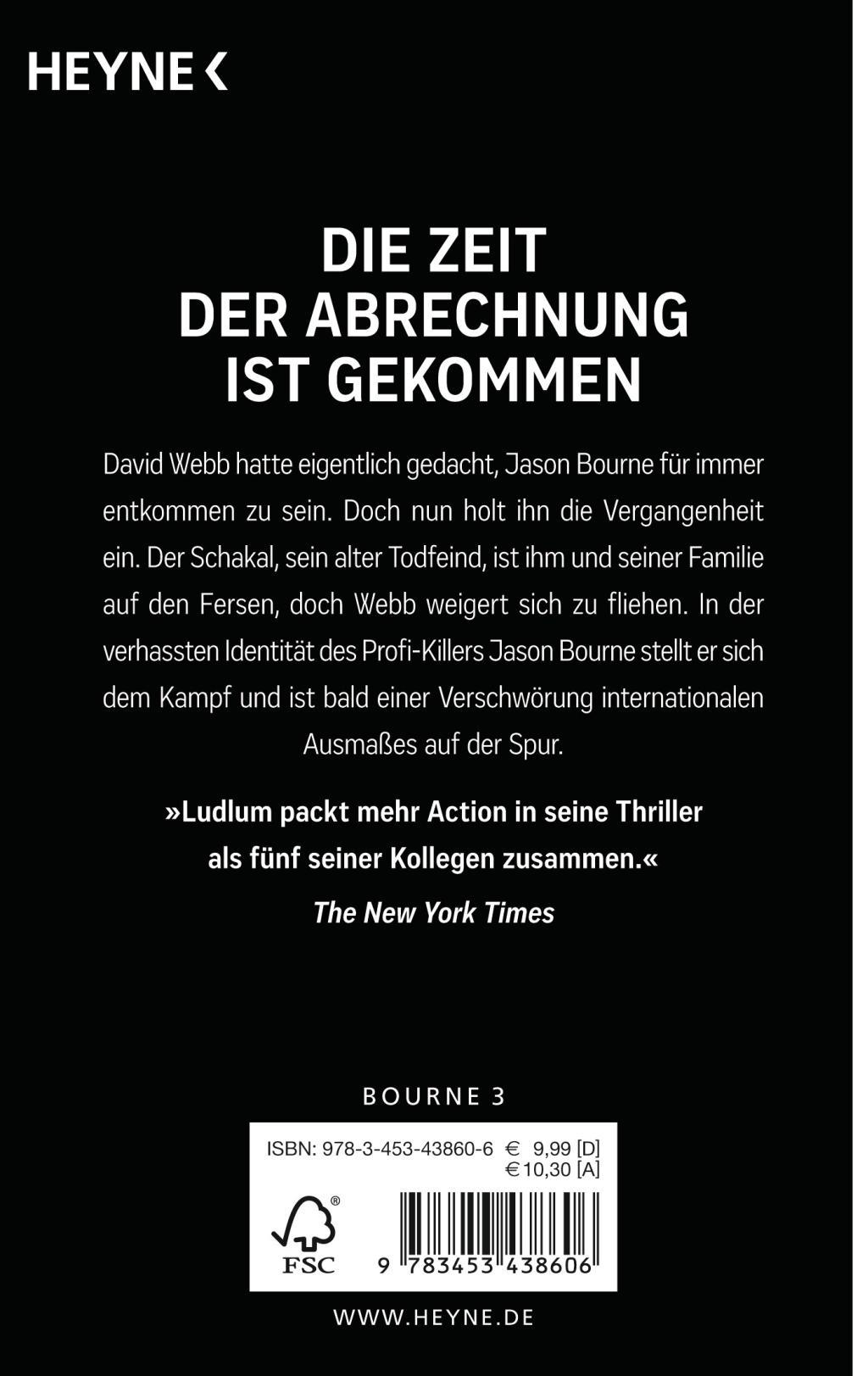 Bild: 9783453438606 | Das Bourne Ultimatum | Robert Ludlum | Taschenbuch | Jason Bourne