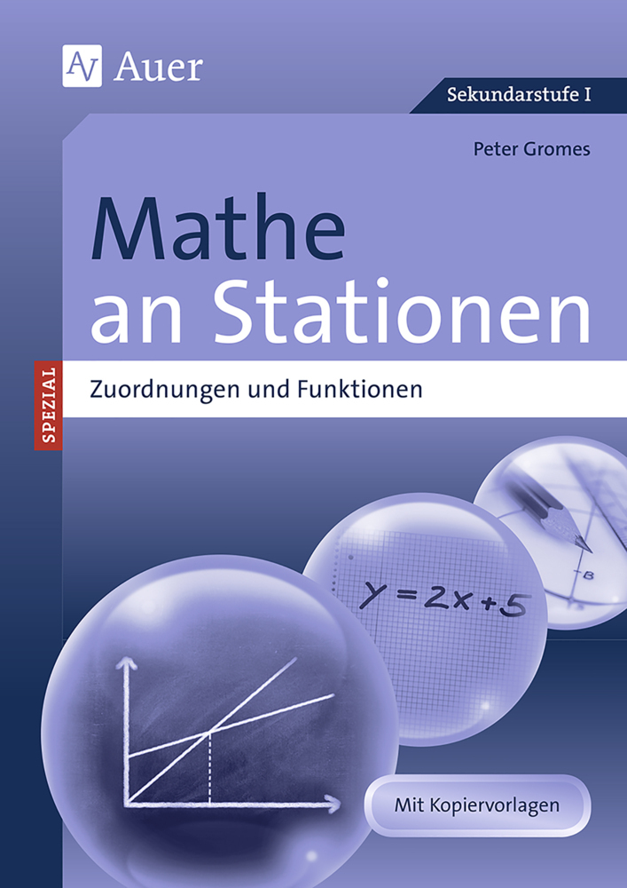 Cover: 9783403071549 | Mathe an Stationen SPEZIAL - Zuordnungen und Funktionen | Peter Gromes