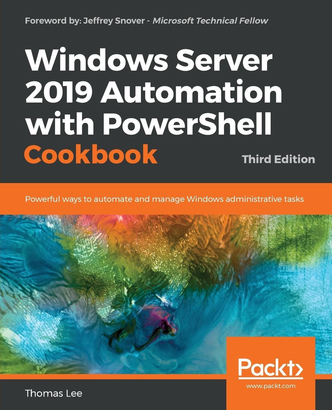Cover: 9781789808537 | Windows Server 2019 Automation with PowerShell Cookbook - Third...