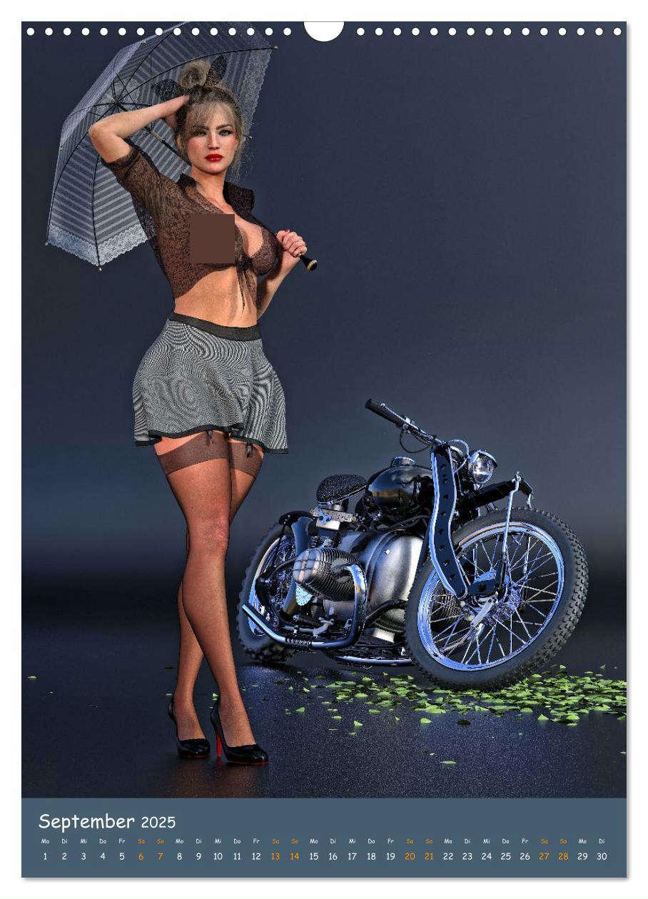 Bild: 9783435901654 | Bunnys and Bikes (Wandkalender 2025 DIN A3 hoch), CALVENDO...