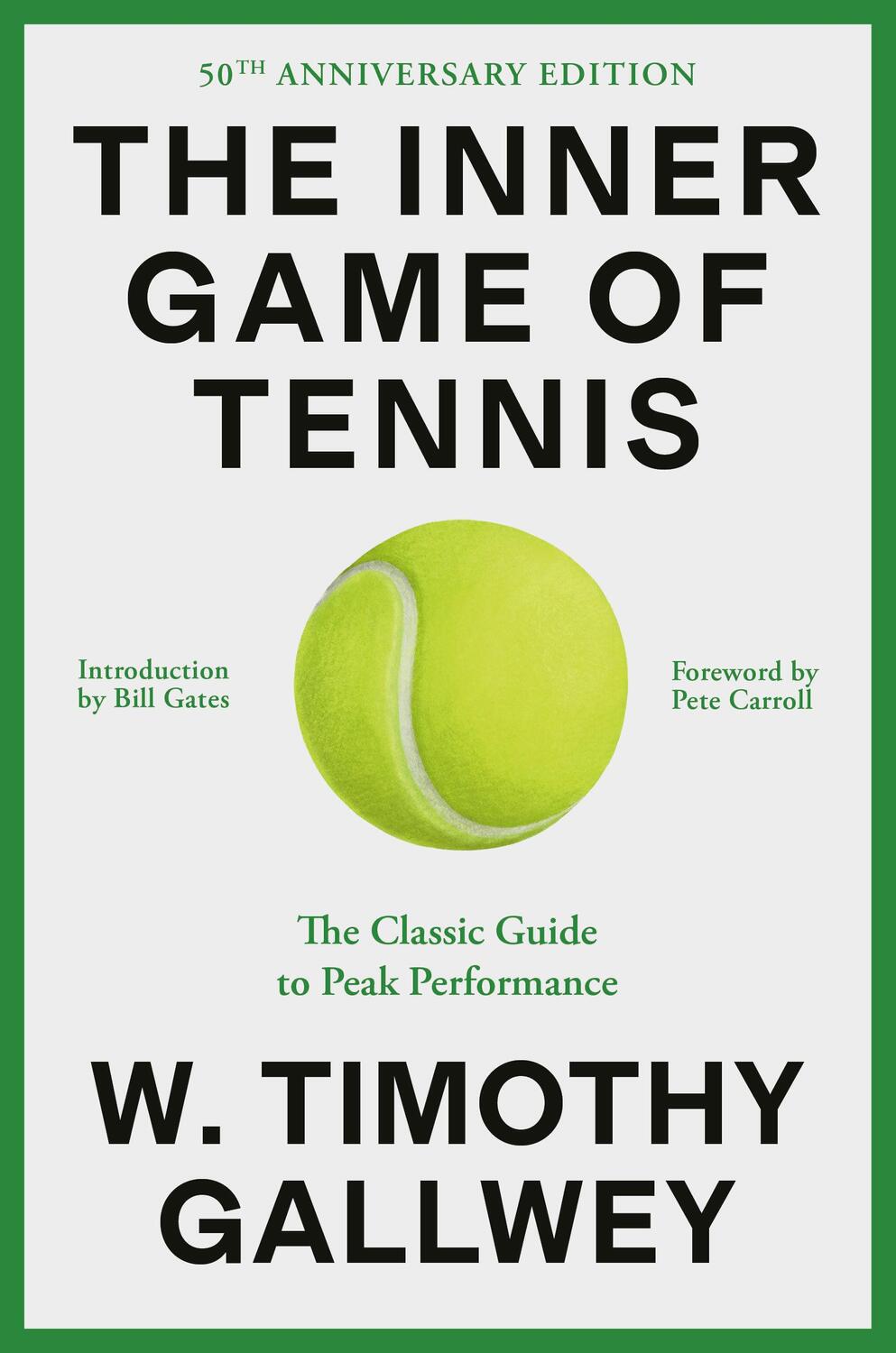 Cover: 9780593732038 | The Inner Game of Tennis (50th Anniversary Edition) | Gallwey | Buch