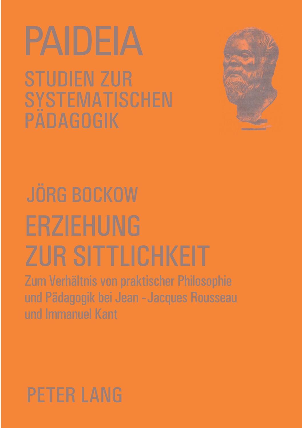 Cover: 9783820455984 | Erziehung zur Sittlichkeit | Universität Münster | Taschenbuch | 1984