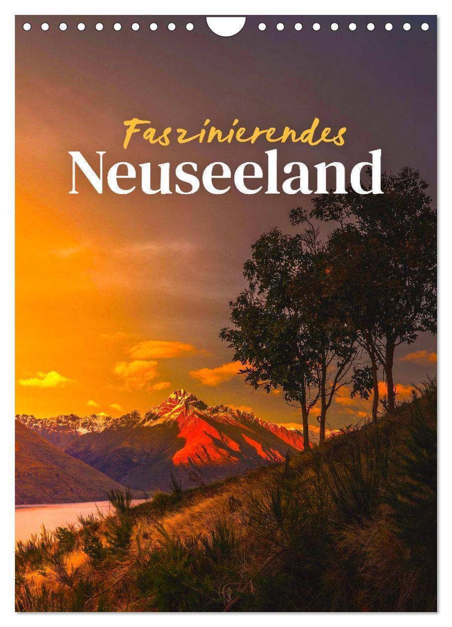 Cover: 9783435894659 | Faszinierendes Neuseeland (Wandkalender 2025 DIN A4 hoch), CALVENDO...