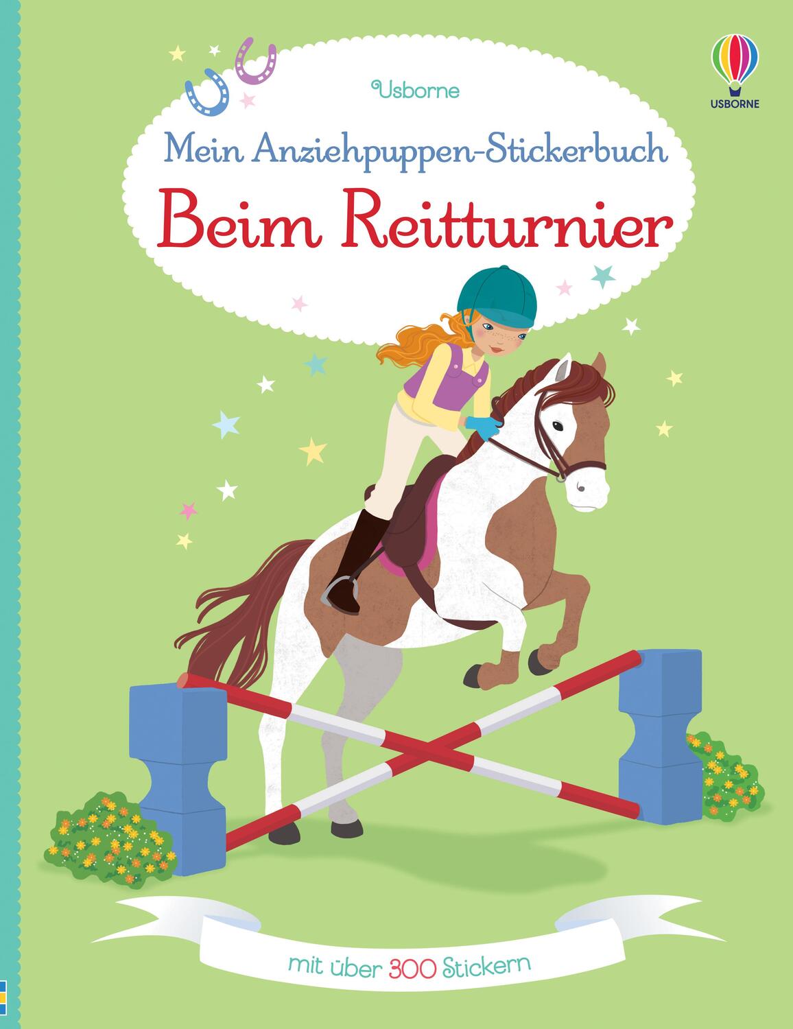 Cover: 9781782326892 | Mein Anziehpuppen-Stickerbuch: Beim Reitturnier | Lucy Bowman | Buch
