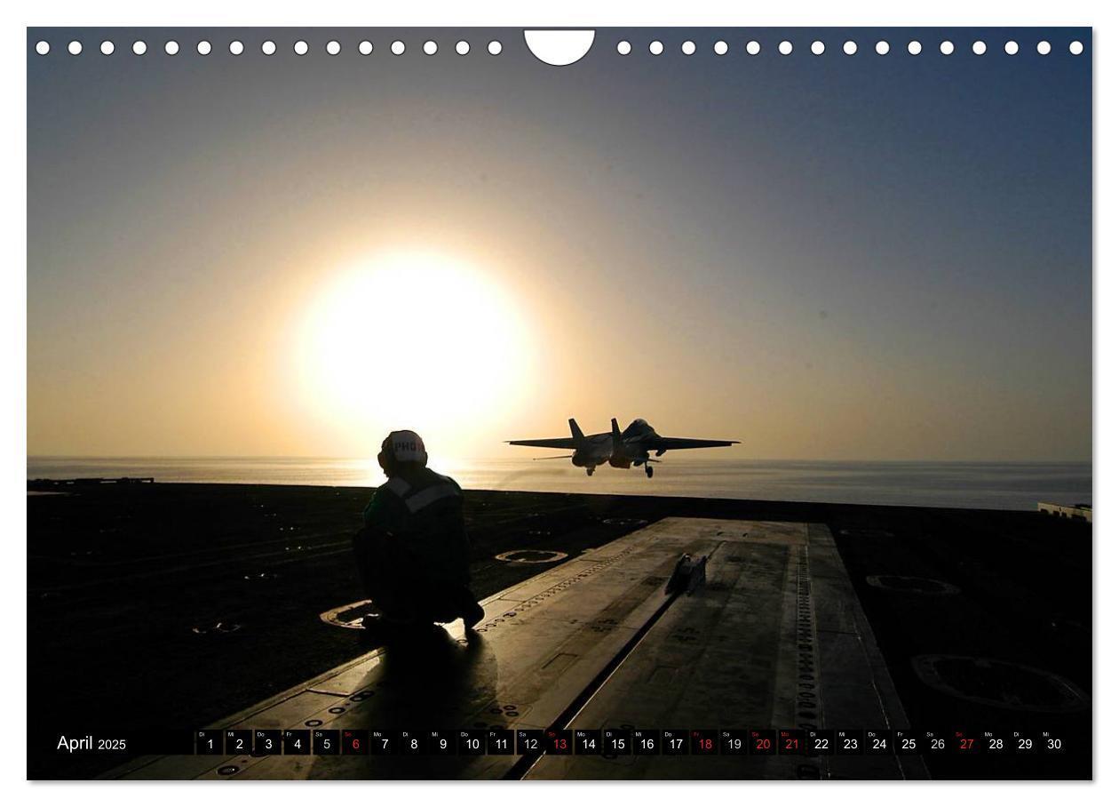 Bild: 9783435727452 | Kampfjets ¿ U.S. Aircraft (Wandkalender 2025 DIN A4 quer), CALVENDO...