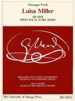 Cover: 9788875926977 | Luisa Miller | Giuseppe Verdi | Works of Giuseppe Verdi: Piano | 2004