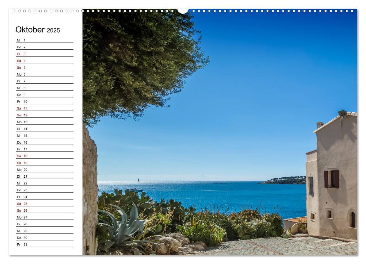 Bild: 9783435453849 | ANTIBES Idyllische Impressionen (Wandkalender 2025 DIN A2 quer),...