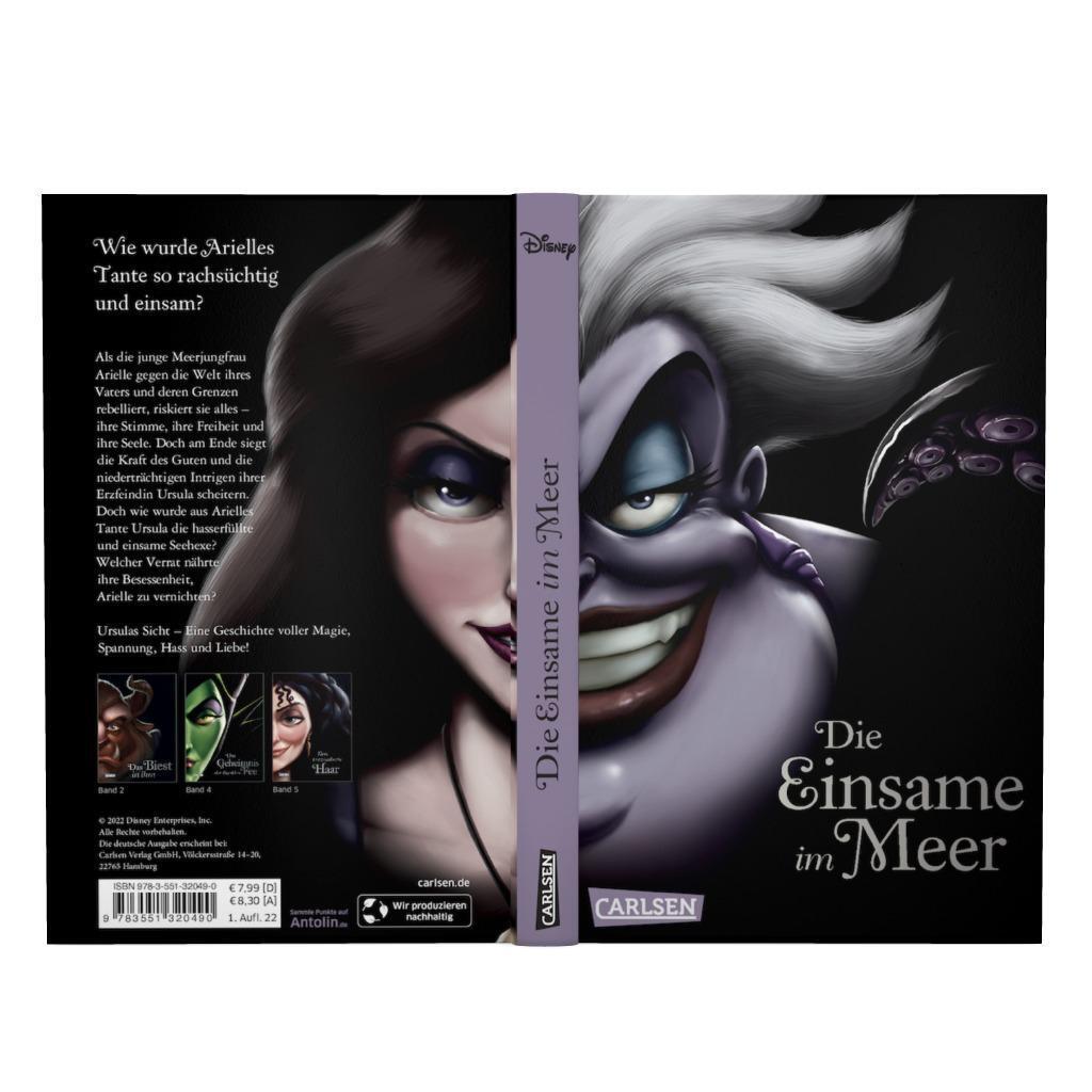 Bild: 9783551320490 | Disney Villains 3: Die Einsame im Meer | Walt Disney (u. a.) | Buch