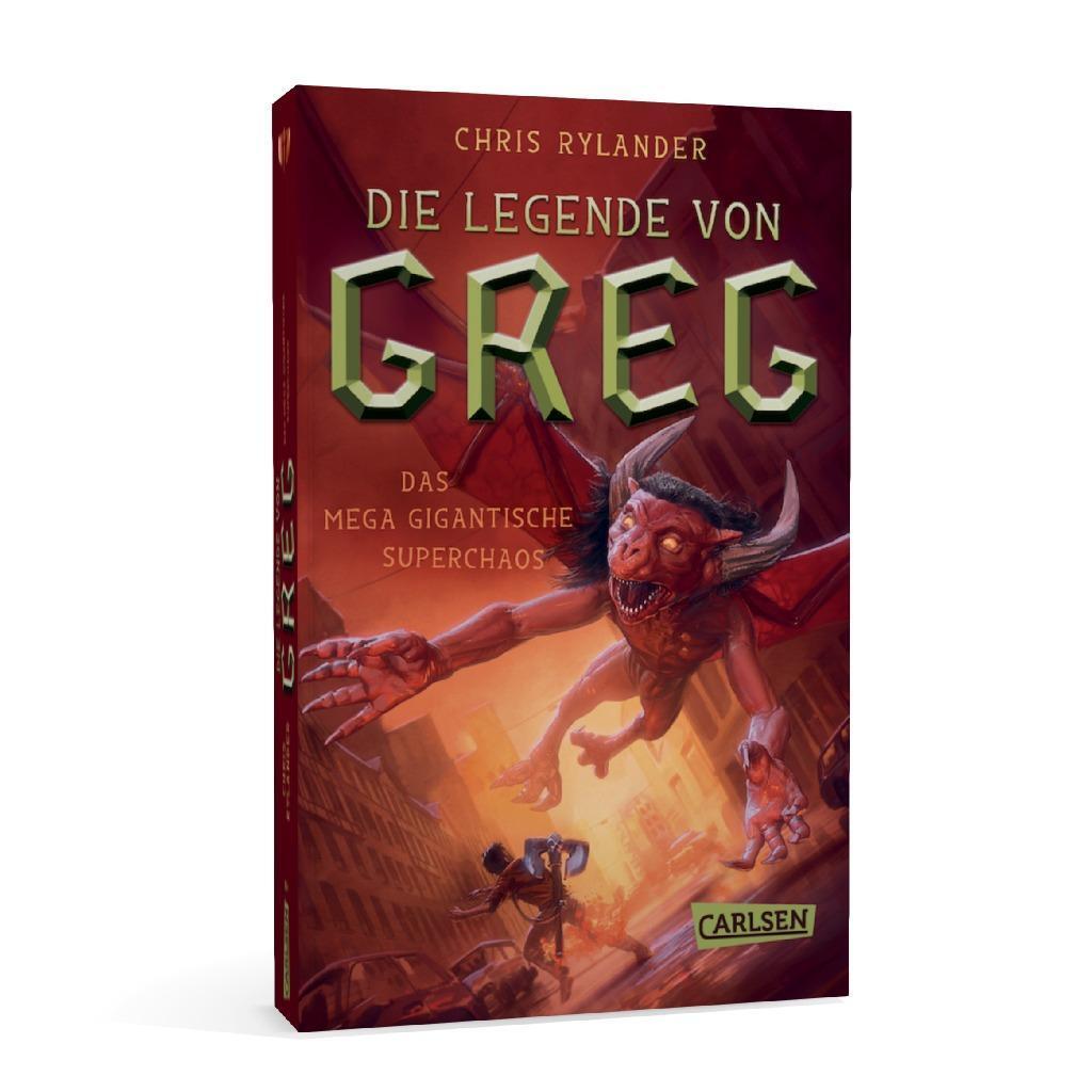 Bild: 9783551320933 | Die Legende von Greg 2: Das mega-gigantische Superchaos | Rylander