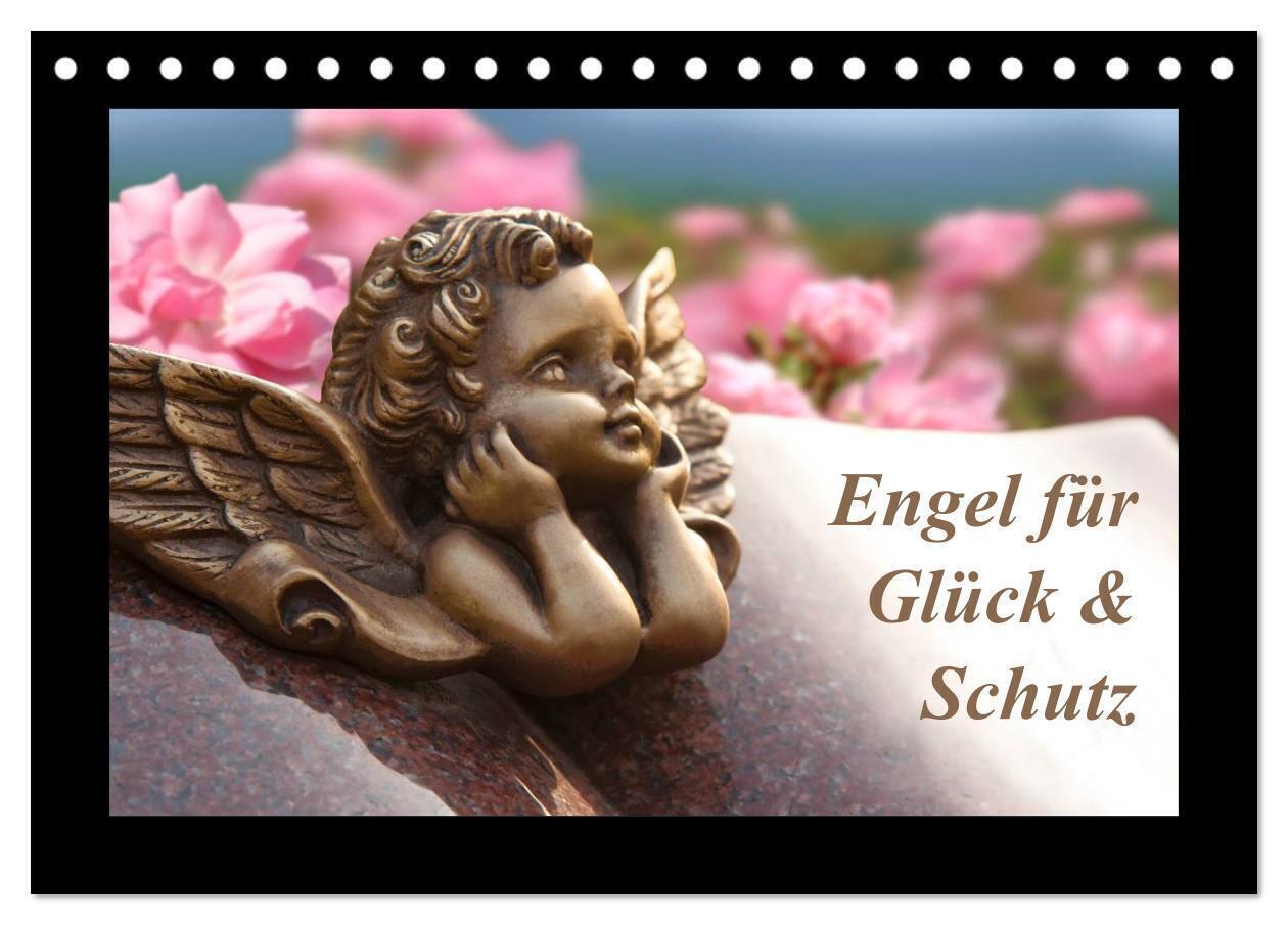 Cover: 9783383424724 | Engel für Glück &amp; Schutz (Tischkalender 2024 DIN A5 quer), CALVENDO...