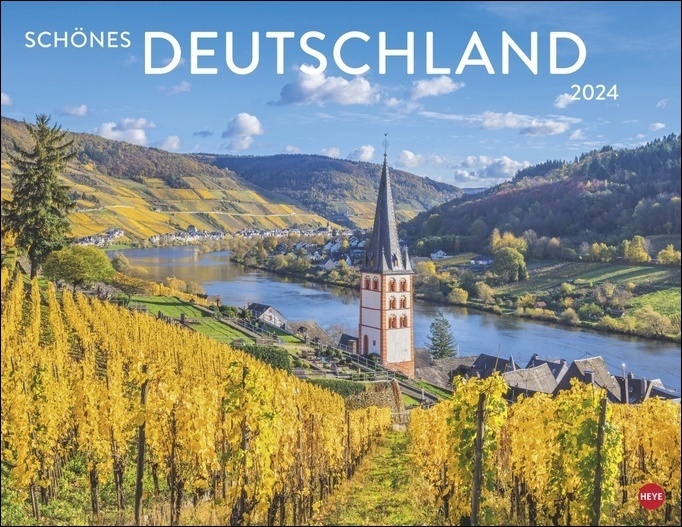 Cover: 9783756401383 | Schönes Deutschland Posterkalender 2024. Reise-Kalender mit 12...