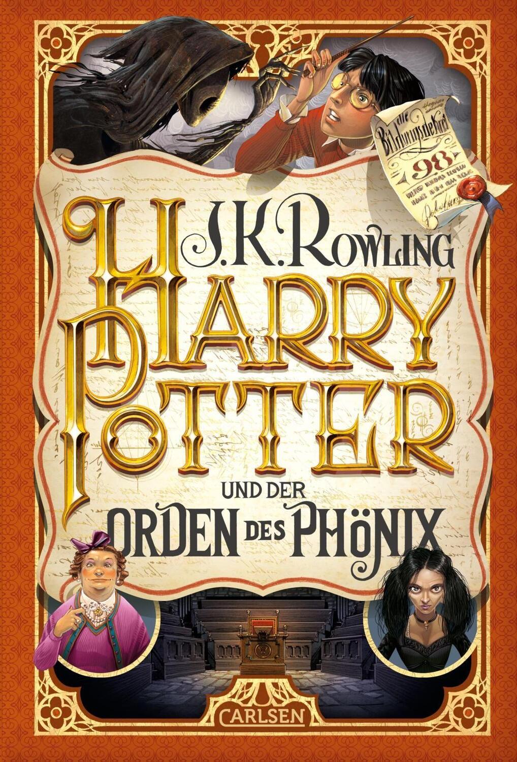 Cover: 9783551557452 | Harry Potter 5 und der Orden des Phönix | J. K. Rowling | Buch | 2018