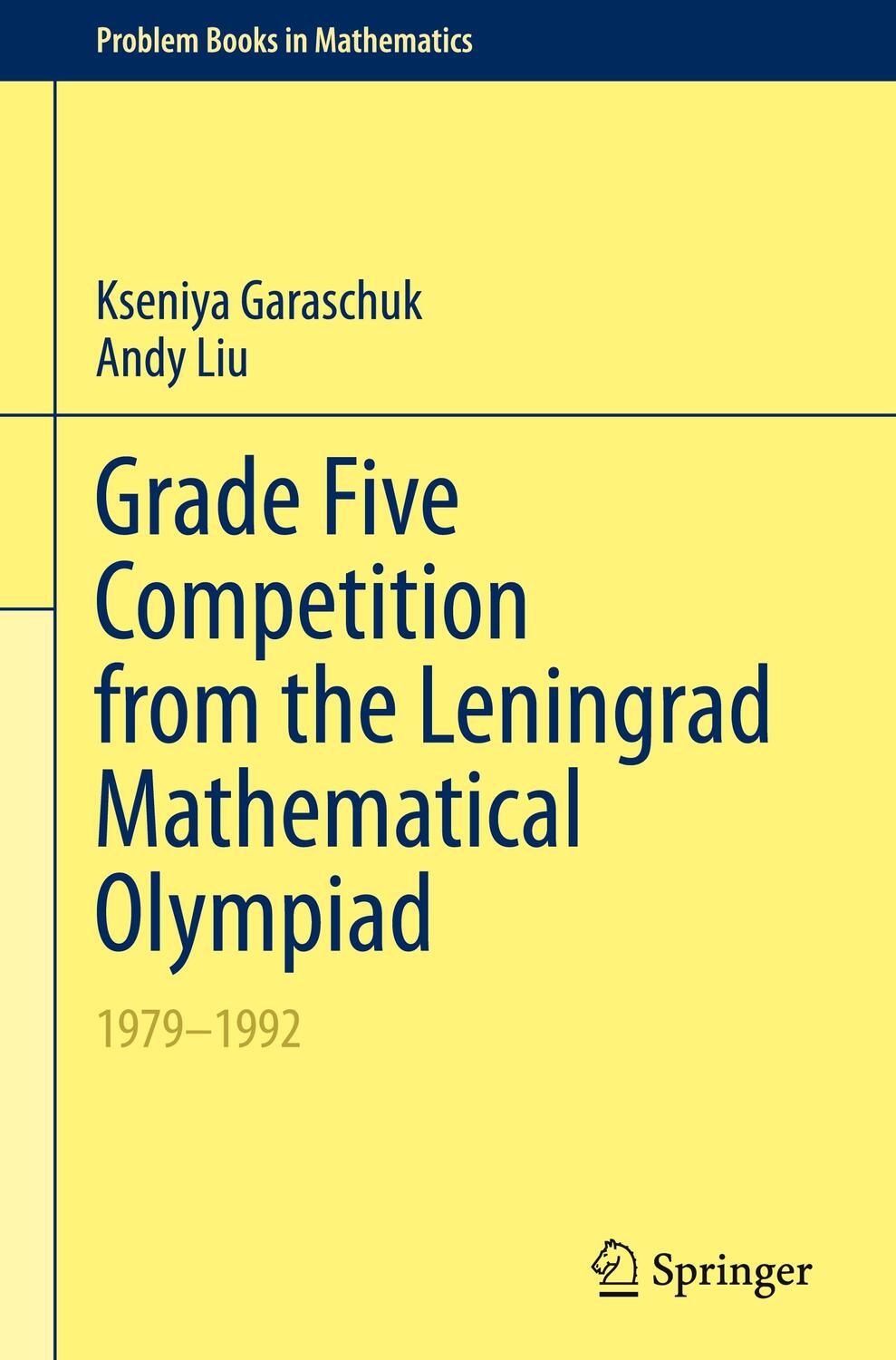 Cover: 9783030529451 | Grade Five Competition from the Leningrad Mathematical Olympiad | Buch