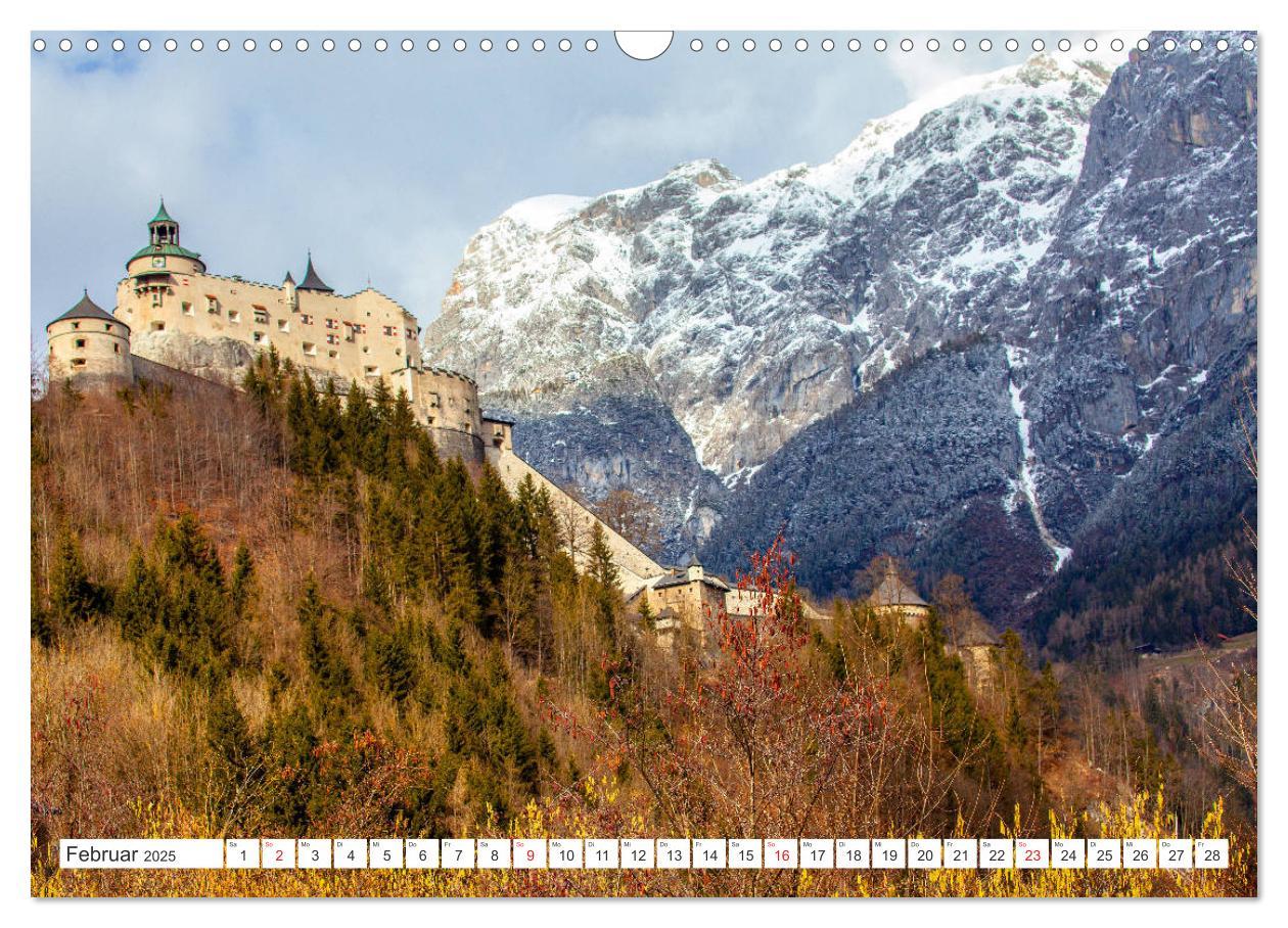 Bild: 9783435157464 | Die Festung Hohenwerfen (Wandkalender 2025 DIN A3 quer), CALVENDO...