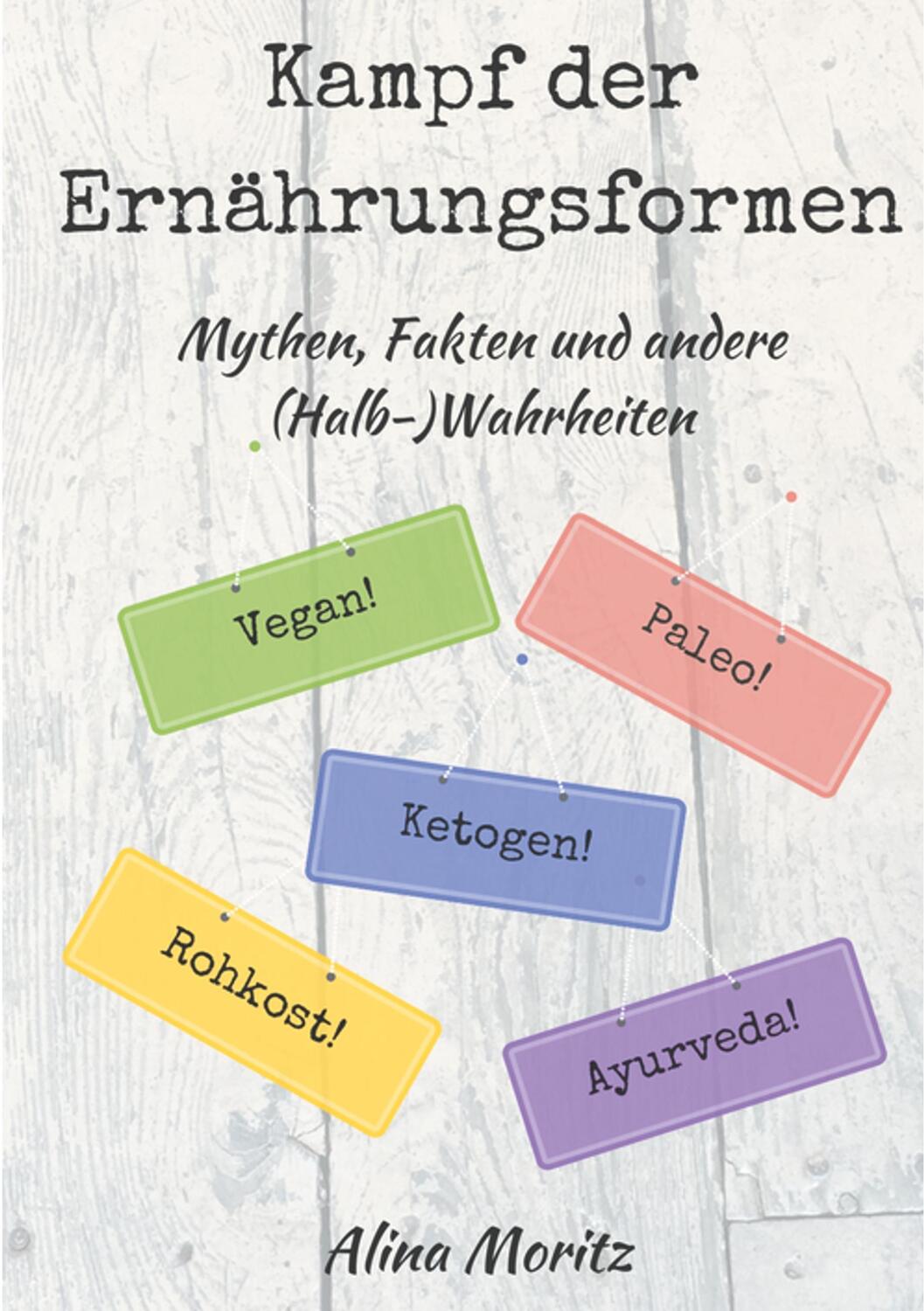 Cover: 9783744839822 | Kampf der Ernährungsformen | Alina Moritz | Taschenbuch