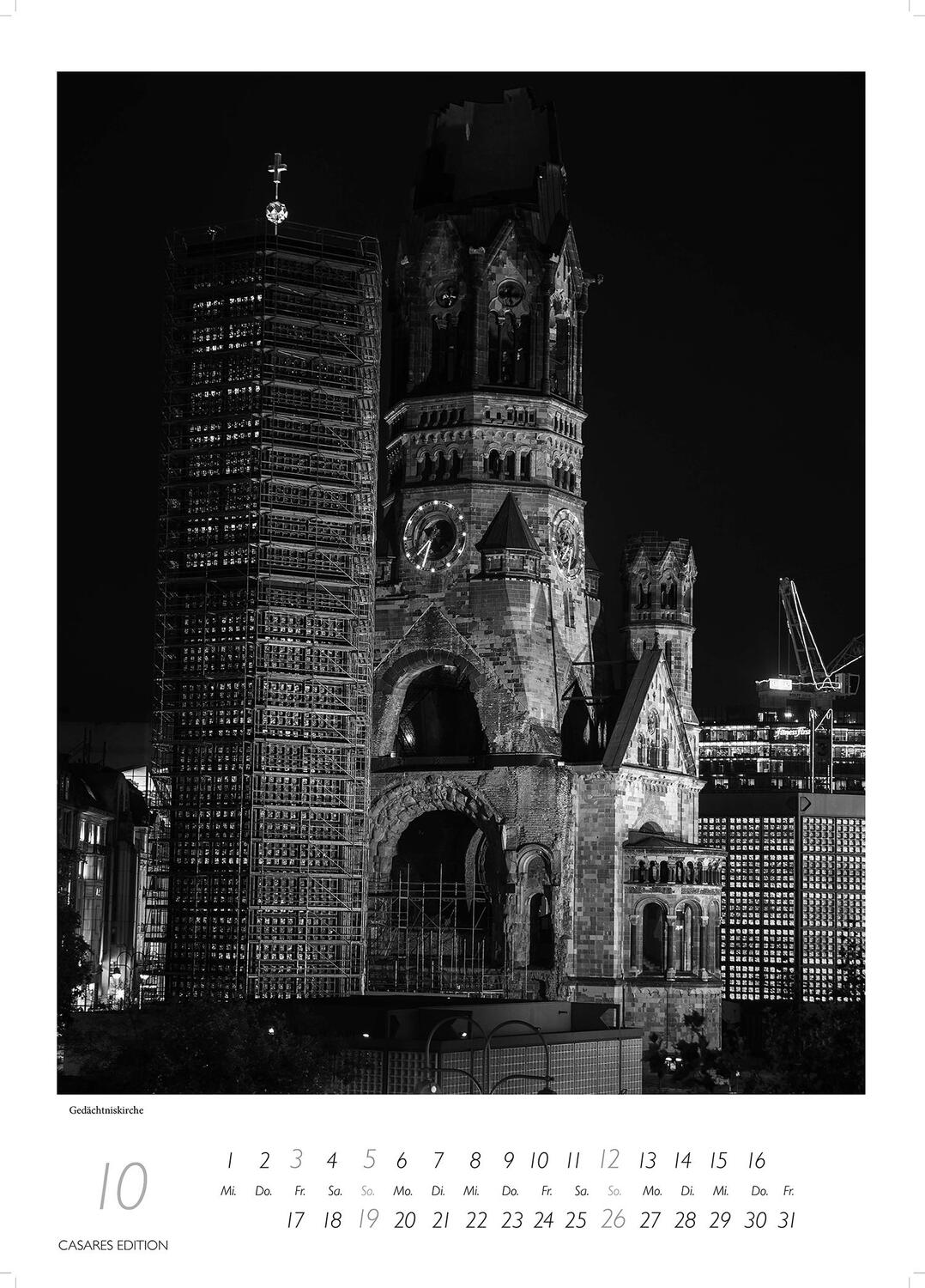 Bild: 9781835241806 | Berlin schwarz-weiss 2025 L 59x42cm | H. W. Schawe | Kalender | 14 S.