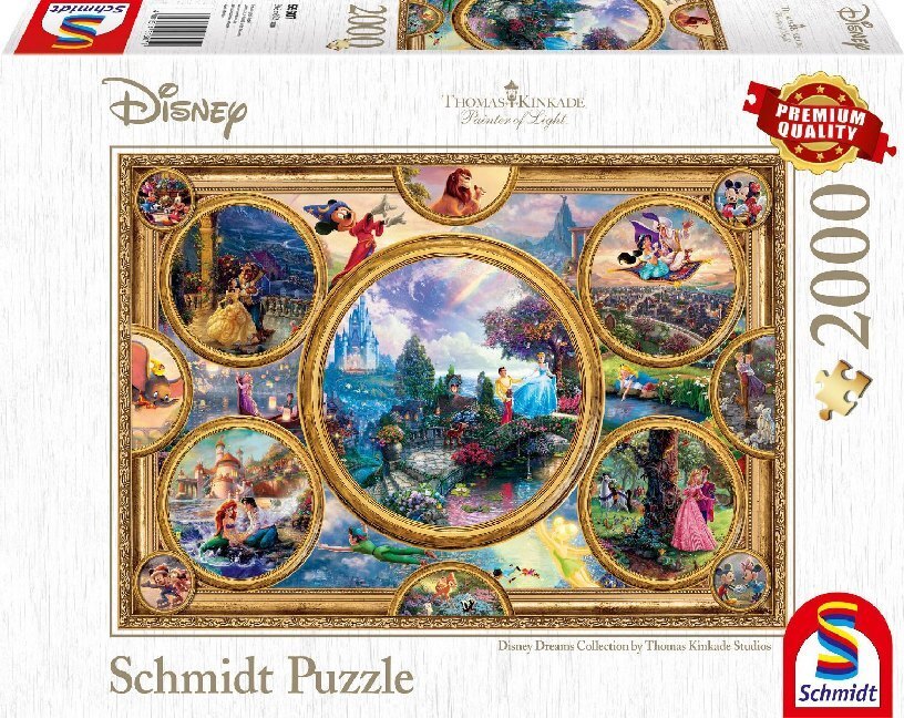 Cover: 4001504596071 | Thomas Kinkade Studios - Disney Dreams Collection | Puzzle | Deutsch