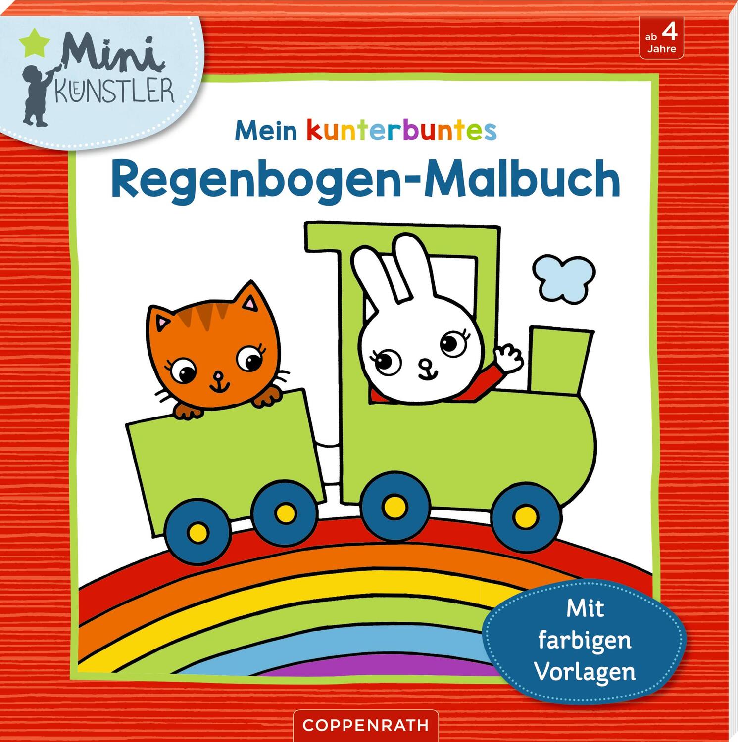 Cover: 9783649643616 | Mein kunterbuntes Regenbogen-Malbuch | Mit farbigen Vorlagen | Buch