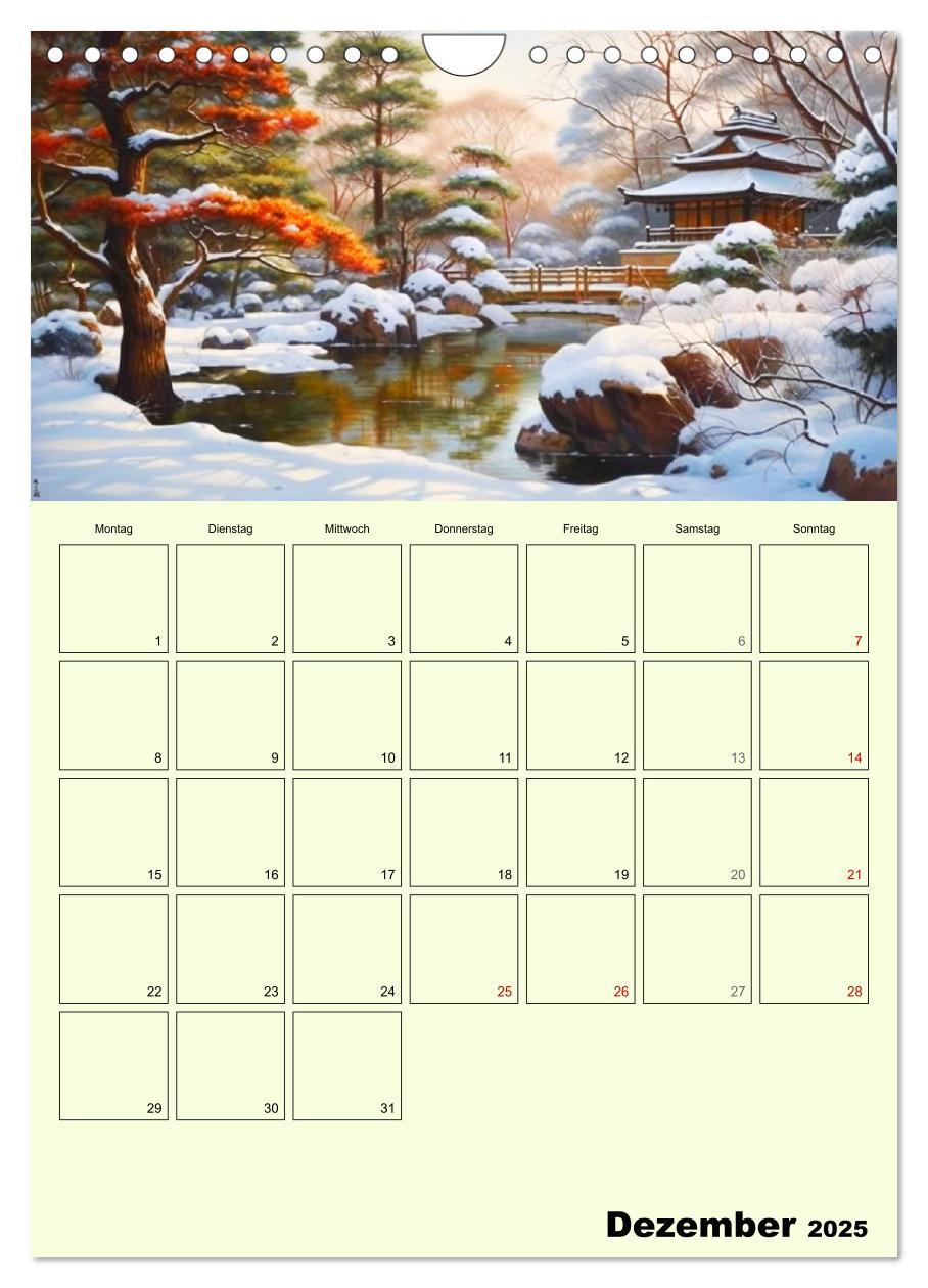 Bild: 9783435865826 | Im japanischen Garten. Zauberhafte Illustrationen (Wandkalender...