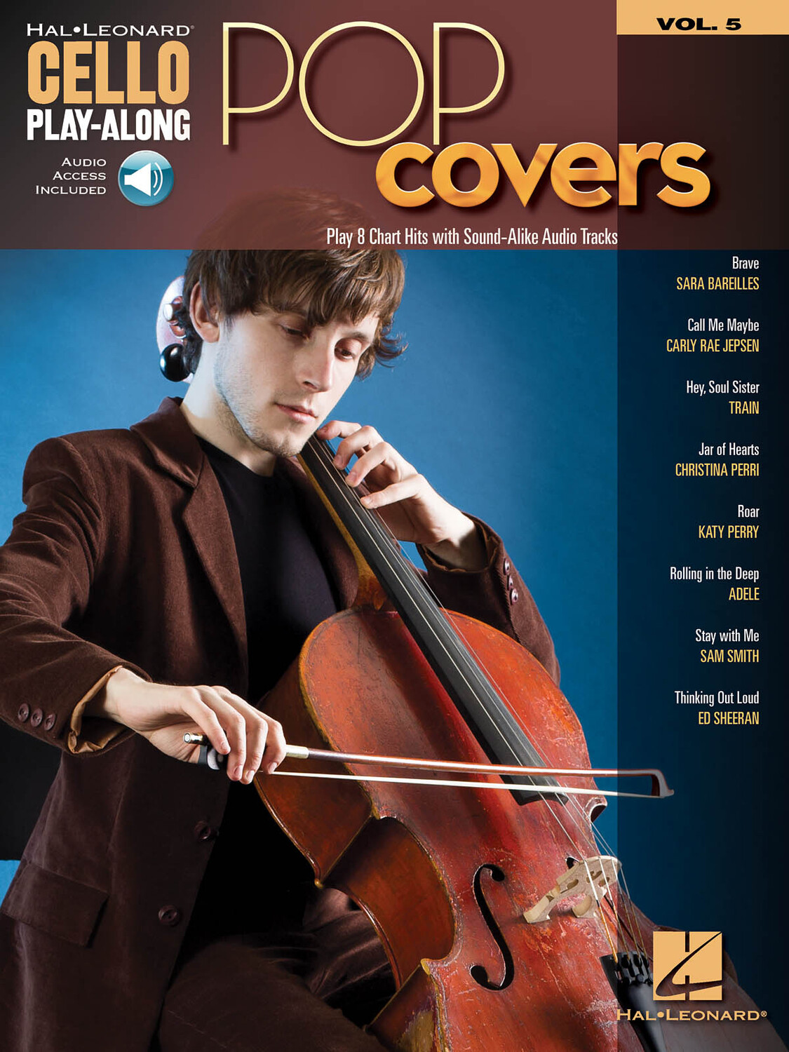 Cover: 888680641627 | Pop Covers | Cello Play-Along Volume 5 | Cello Play-Along | 2017