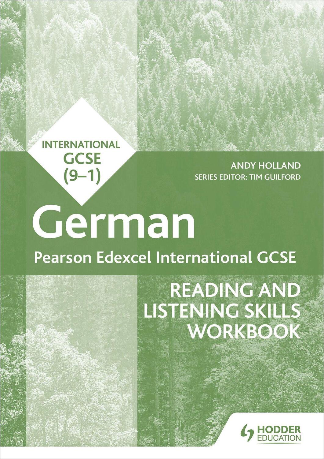 Cover: 9781398329454 | Pearson Edexcel International GCSE German Reading and Listening...